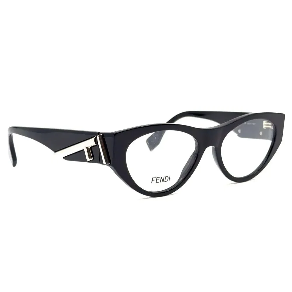 New, FENDI Eyeglasses FE50092I 001 Authentic